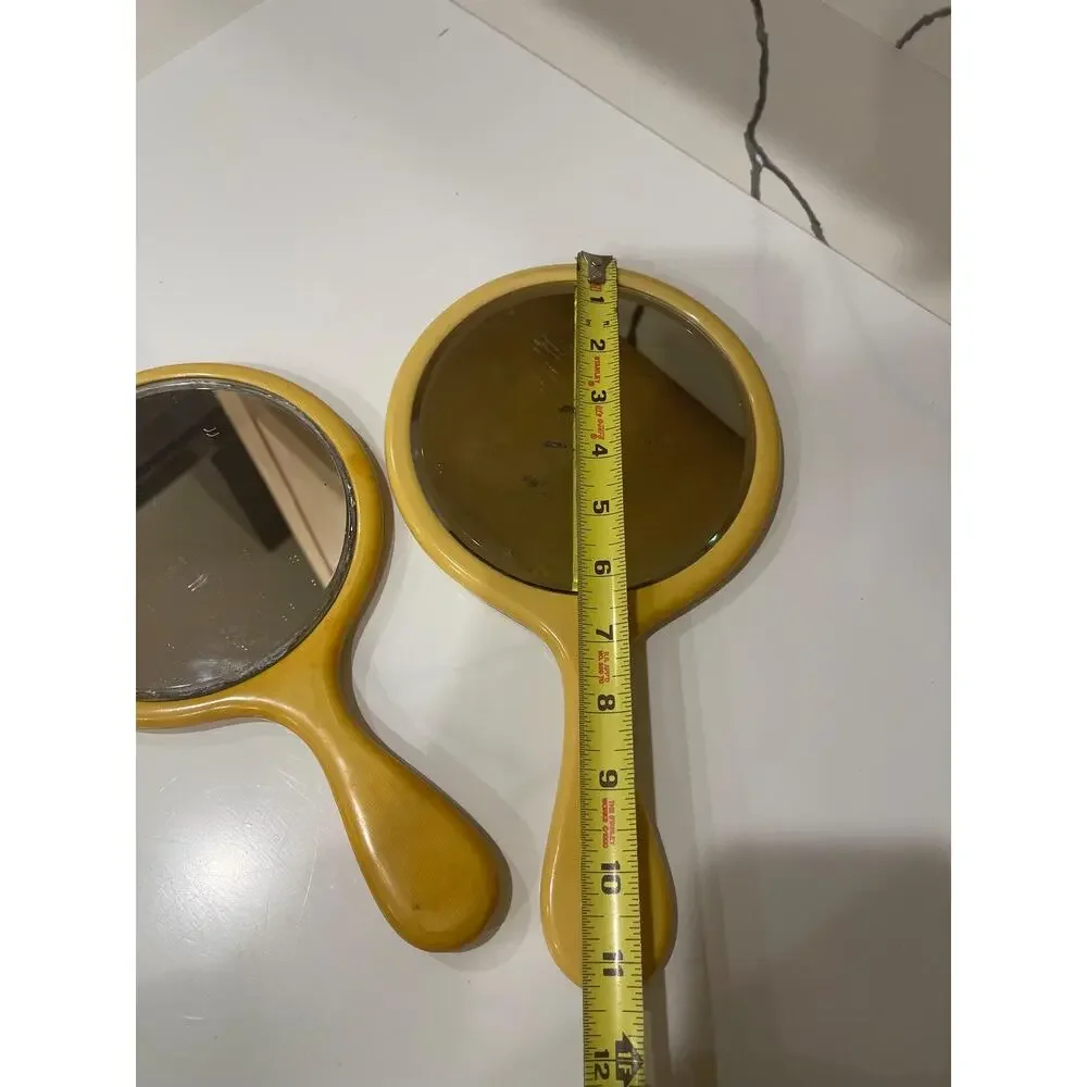 Vintage Celluloid Hand Mirrors 